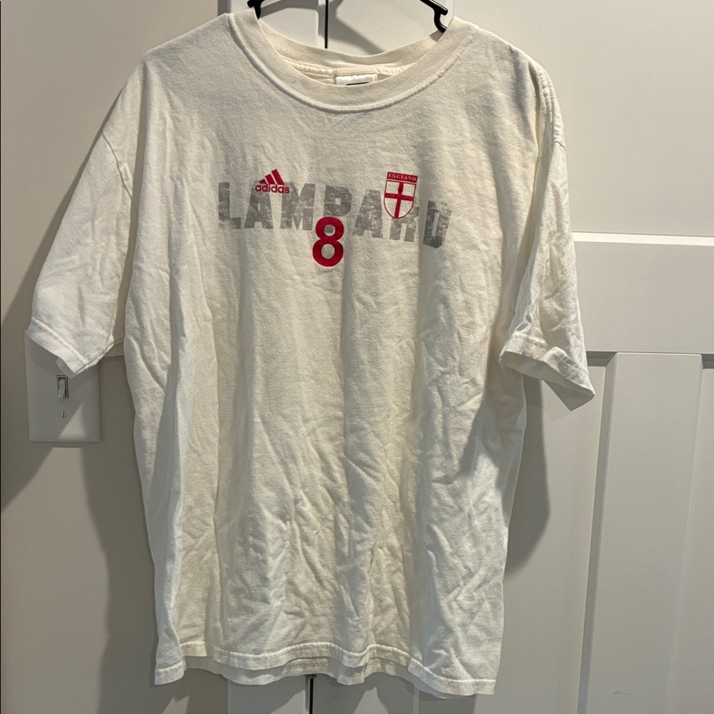 FIFA World Cup 2006 England Adidas England Frank Lampard Tee